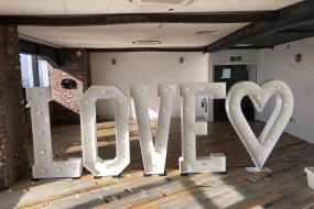 Love Lilly  Light Up Letter Hire Profile 1