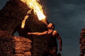 Milton Keynes Fire Entertainer Circus Entertainment Profile 1