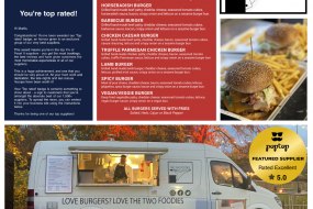 The Two Foodies  Burger Van Hire Profile 1