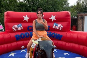 KCM inflatables Rodeo Bull Hire Profile 1