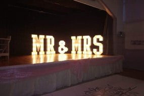 Minted Limited Light Up Letter Hire Profile 1