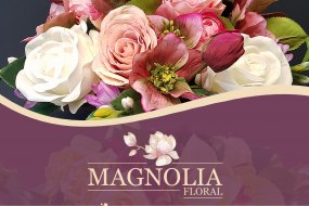 Magnolia Floral Flower Wall Hire Profile 1