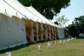 DNK Event Services ltd Traditional Pole Marquee Profile 1
