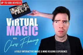 Chris Fleming - Elite Magician & Mind Reader Virtual Entertainers Profile 1