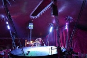 the tent inside