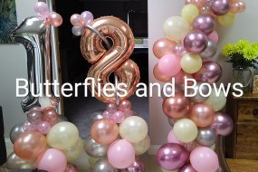 Butterflies and Bows Balloon Decoration Hire Profile 1