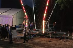 Bungee  trampolines sortable from 1 meter high up to  70 kg