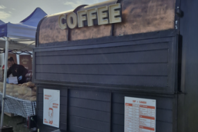 Sip and Sanso Coffee Van Hire Profile 1