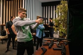 Point Blank Laser Clay Pigeon Shooting Hire Profile 1