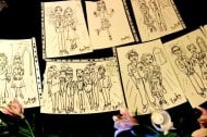 Rose Popay Live wedding and event painter