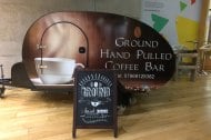 Ground Hand Pulled Coffee Bar