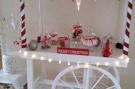 Festive Candy Cart hire