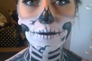 Halloween Adult Face Paint & Makeup Design