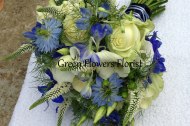 Wild and Green Wedding Flowers