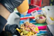 Steak Chimichurri & Guacamole on Chips