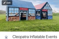 Cleopatra Inflatable events
