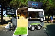 Our converted Rice Horsebox Bar