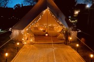 Our Deluxe 4 meter Bell tent - Boho Chic 