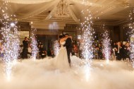 Our stunning special effects are a must have if you want your first dance to be way better than the norm, and to have amazing pictures like these for your wedding album.