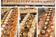 canapes as far as the eye can see