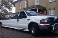  13 seater 4x4 style excursion limousine