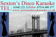 Sextons Disco Karaoke