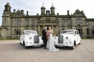 Our matching pair of Austin Princess Limousine's