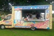 Fish chips van