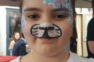 Glimmer shimmer face painting