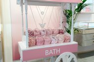 Branded Sweet Cart for Pandora Bath Store Reopening