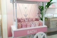 Branded Sweet Cart for Pandora Bath Store Reopening