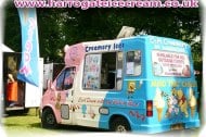 ice cream van for hire ripon, bedale, wetherby, skipton, 