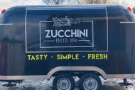 Zucchini pasta van