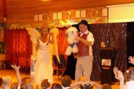 Tony and Tinkerbell magic show