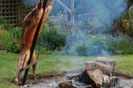 Cooking lamb the Argentine way