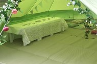 Bell tent party hire