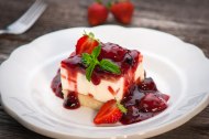 Fruit of the forest cheesecake