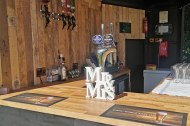 Rustic mobile bars