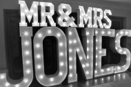 Mr & Mrs 2ft Topper