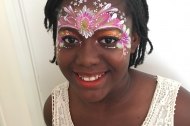 B’fly face painting