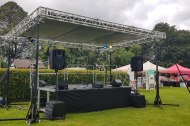 Smart and compact staging systems bring a focal point to any event