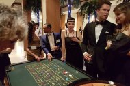 Guests of L'Oreal enjoying playing roulette at one of our tables