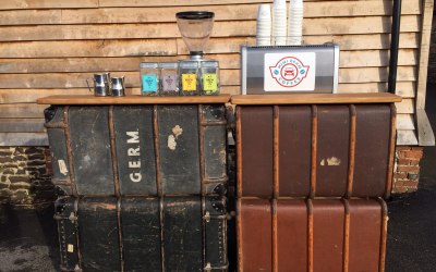 Vintage coffee bar