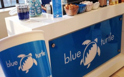 Coffee Bar with full branding
