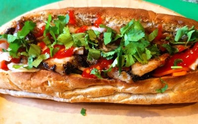 Banh mi sandwich 