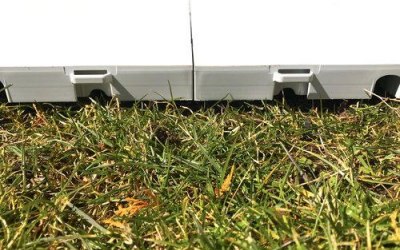 Marquee flooring Hire on level grass
