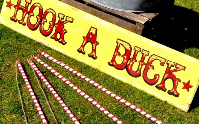 Vintage hook a duck or hire