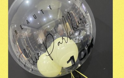 Personalised bubbles are the perfect way to deliver your special message. balloons in any colour - personalised as you wish