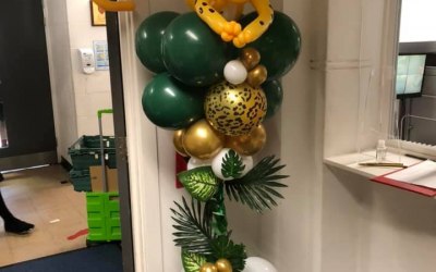 A 50th Jungle themed birthday party