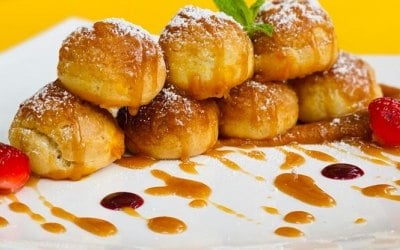Sweet Potato Profiteroles